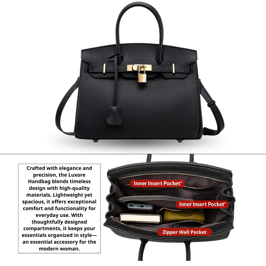 Luxore Leather Handbag