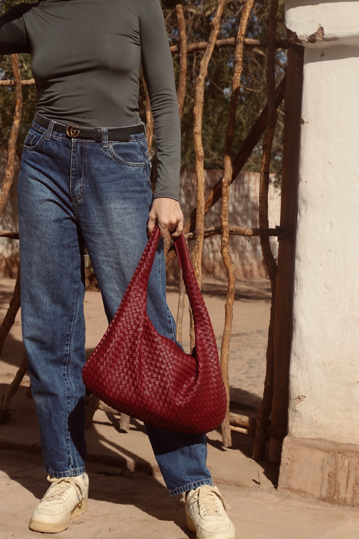 Woven bag XL