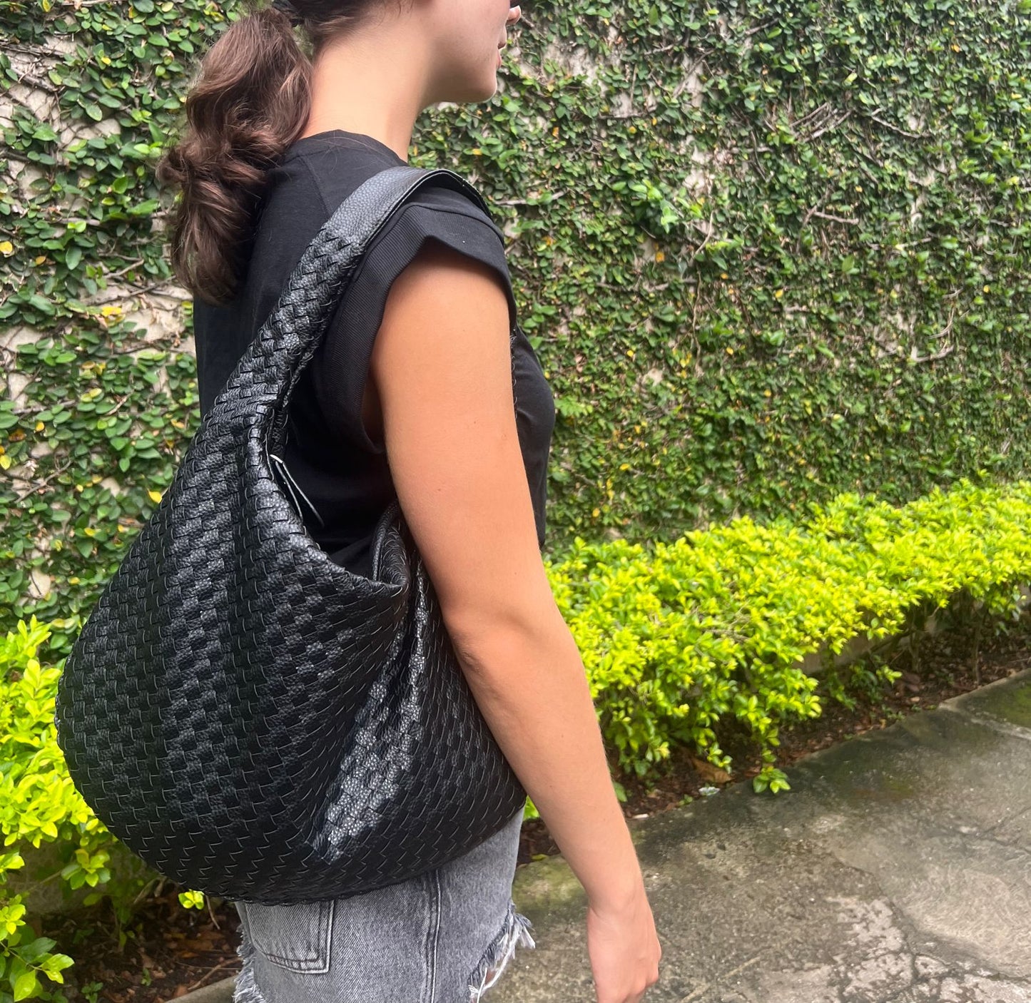 Woven bag XL