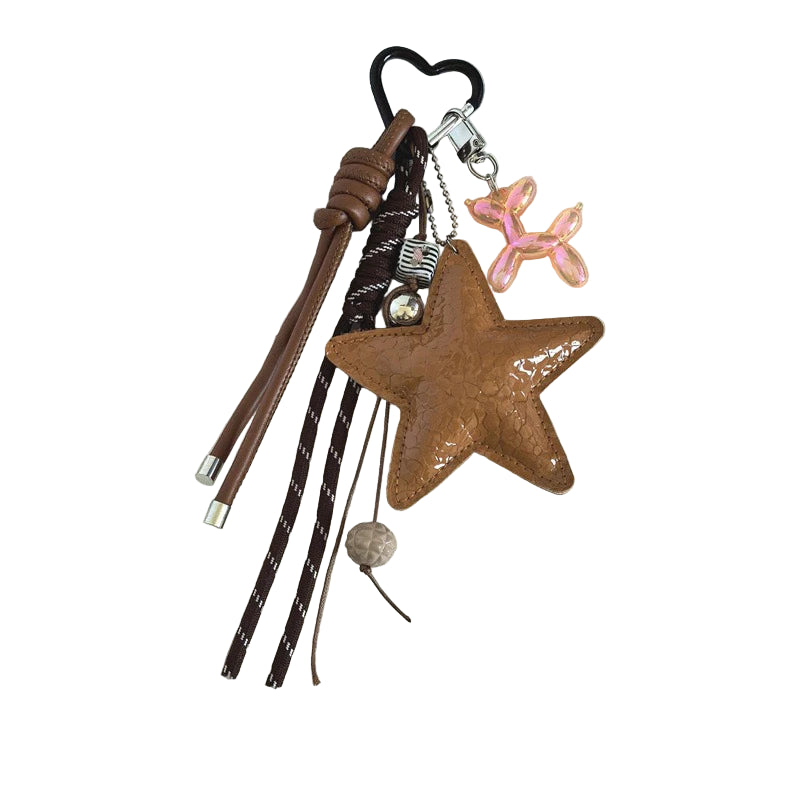 Taschenanhänger mit Stern