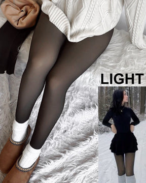 Women's Translucent Fleece Lined Tights (Buy 2 Free Shipping)