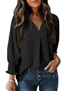 Hot Sale Women's Casual 3/4 Sleeve V Neck Basic Tops (Buy 2 Free Shipping)