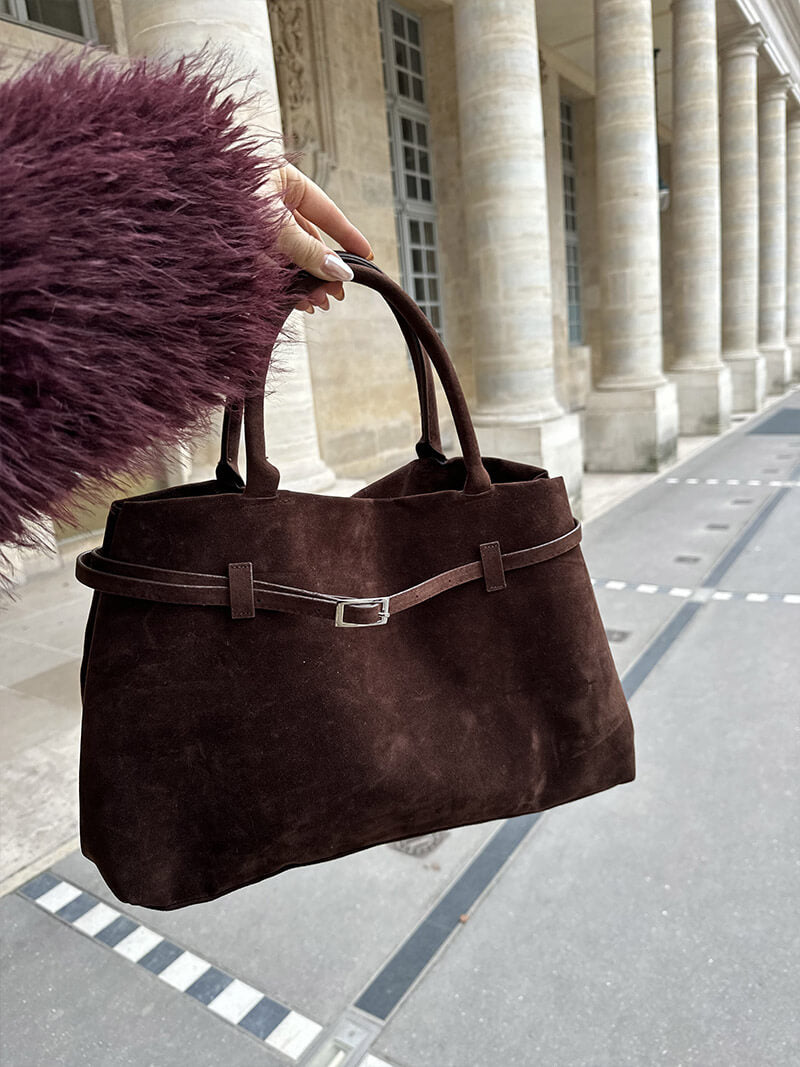 Angelina Suede Bag