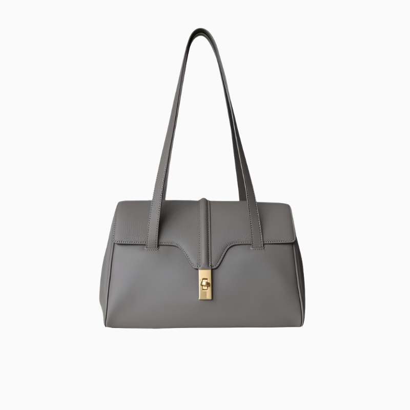 Lila Genuine Leather Tote Bag