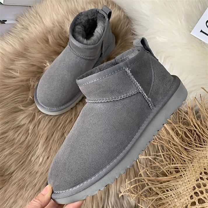 Genuine Suede Fall/Winter Boots
