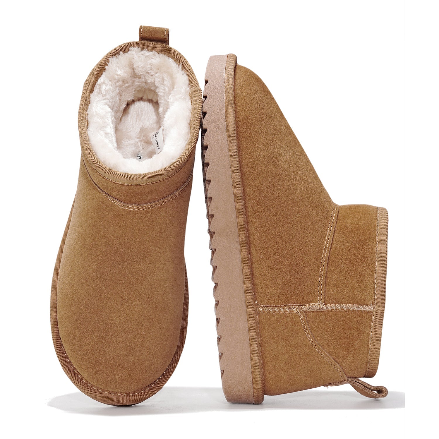 Project Cloud | "Hippy" Women Ankle Boots | 100% Genuine Suede | Water Resistant | ProjectPlush | Lightweight | Non-Slip