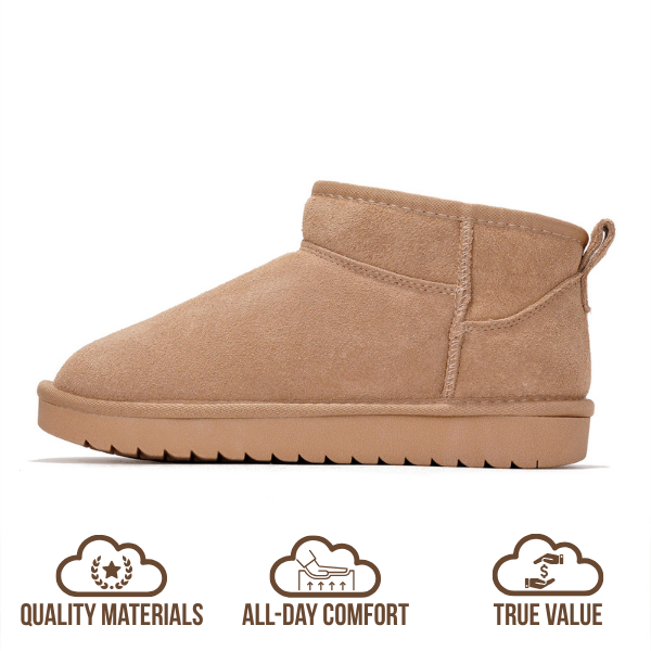 Genuine Suede Fall/Winter Boots