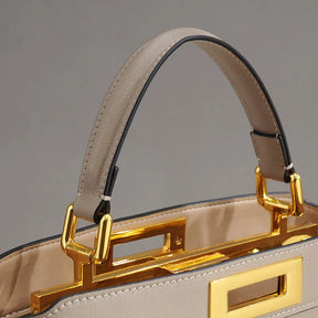 Genuine Leather Peek Bag