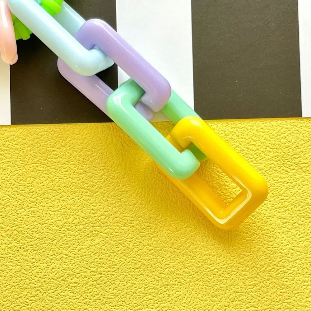 Colorful Flower Bag Charm