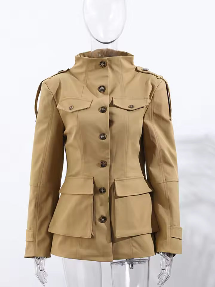 Molly Slim Fit Gabardine