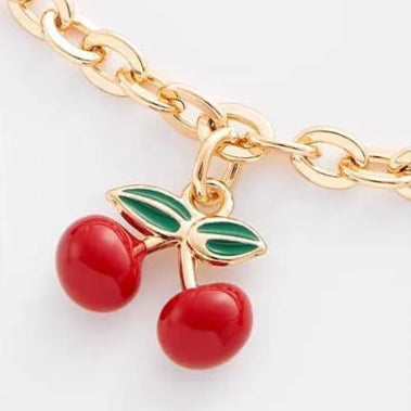 Cherry Chain Charm