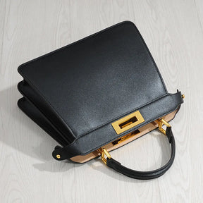 Genuine Leather Peek Bag