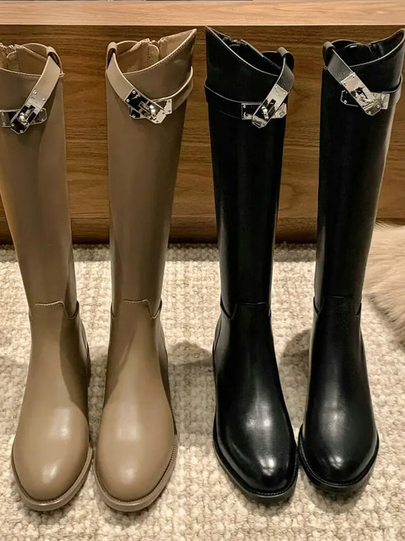 Billie Leather Boots