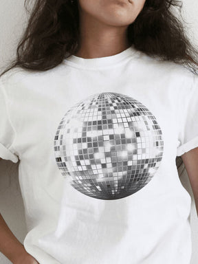 glitter ball t-shirt