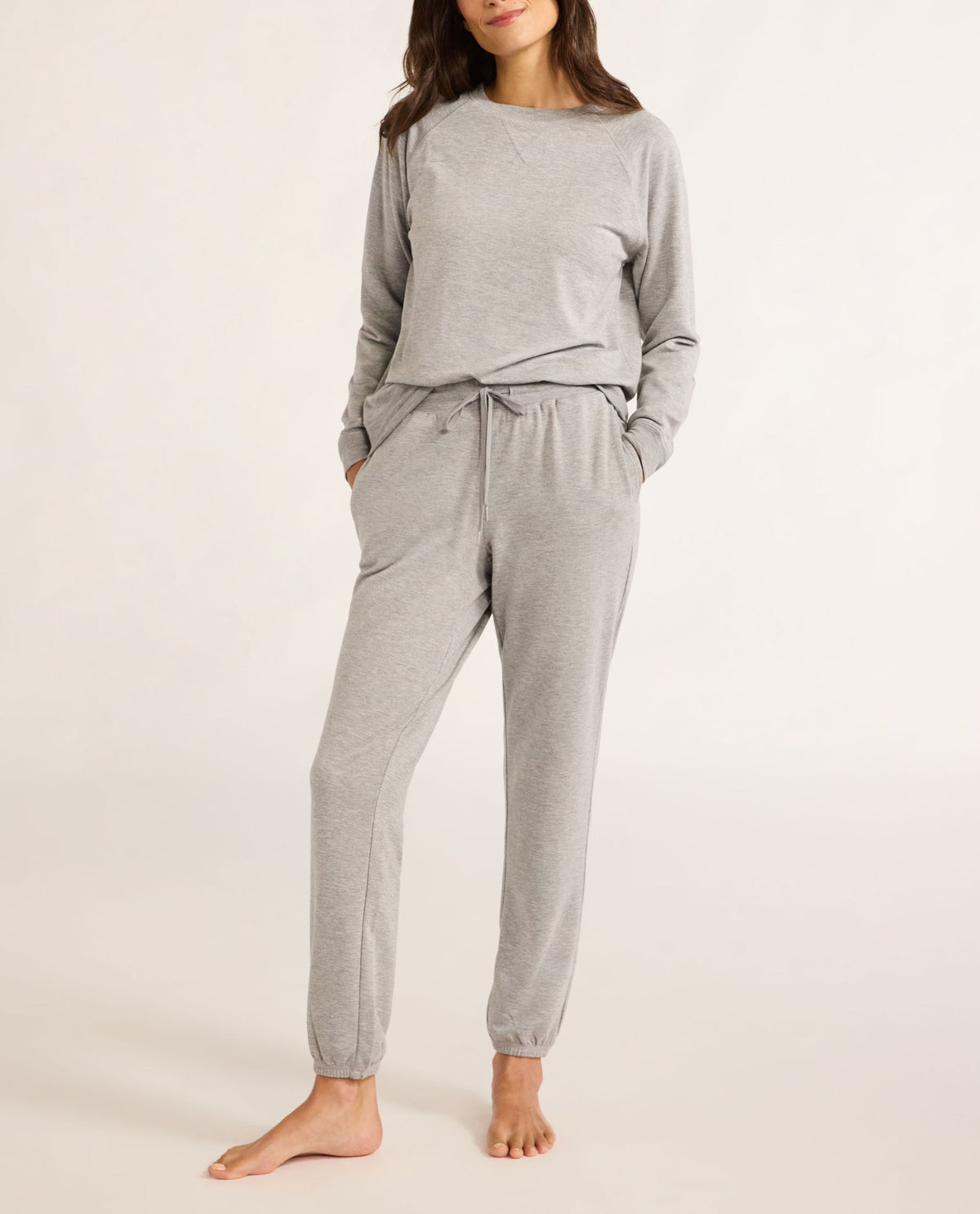 Women's French Terry Cloth Top and Jogger Pants Set (Buy 2 Free Shipping)