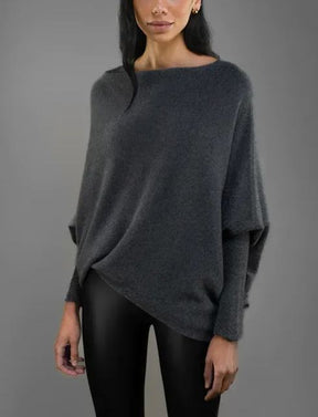 New Asymmetric Draped Jumper - One Size (Buy 2 Free Shipping)