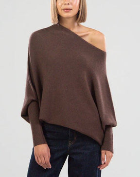 New Asymmetric Draped Jumper - One Size (Buy 2 Free Shipping)