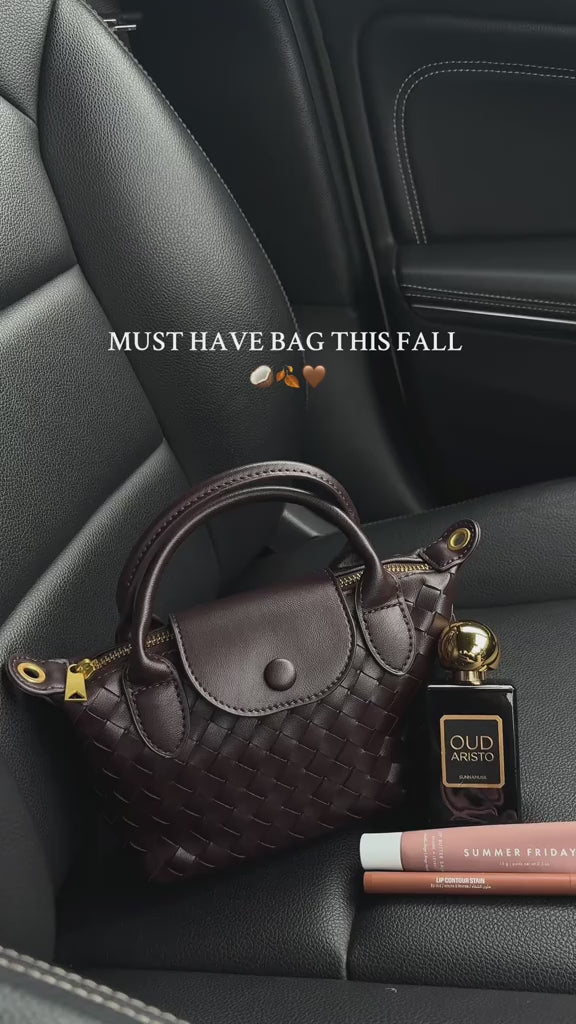 Gia Woven Mini Bag