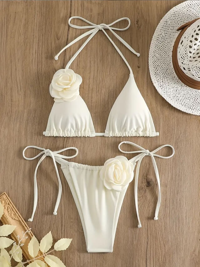 Triangel Rose Bikini