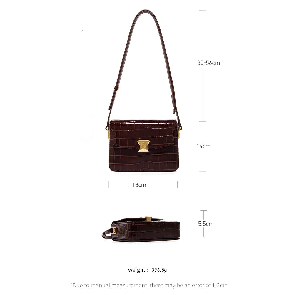 Genuine Leather Bruna Bag