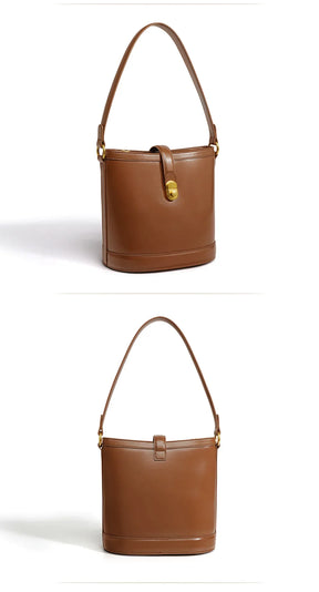 Genuine Leather Andreza Bucket Bag