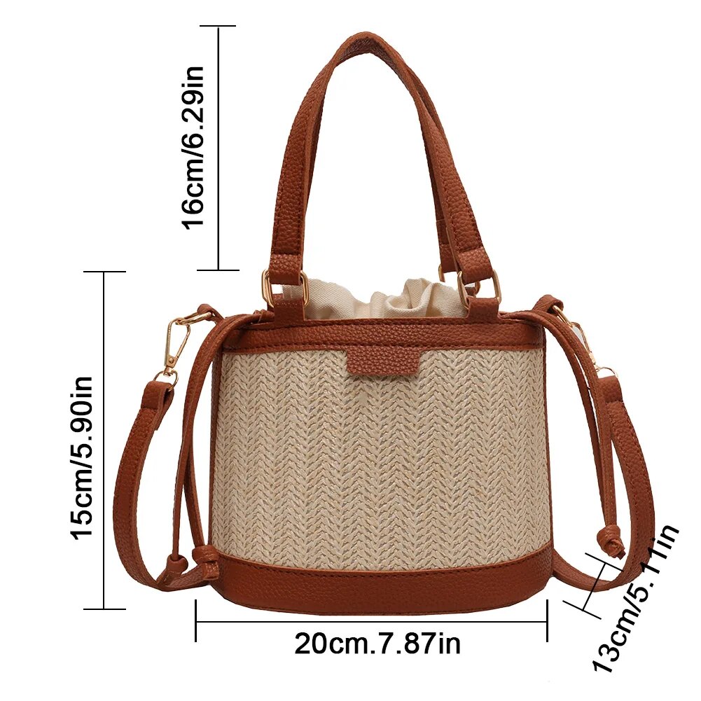 Nina Straw Bag