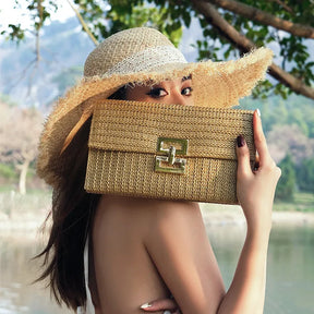 Larissa Straw Bag