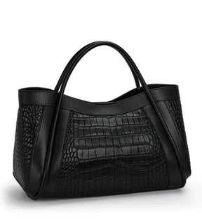 Genuine Leather Adriana Croco Bag