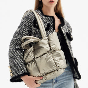 Puffer Metallic Tatiana Bag